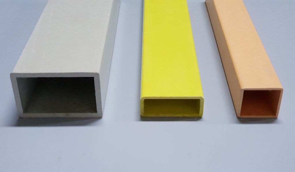 Fibraworld - GRP Rectangular Tubes (GRP Profiles)